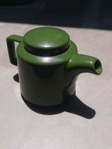 Green Ceramic Teapot