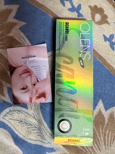 Olens Scandi Contact Lense (Olive Green)[-2.00]