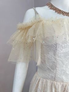 Luxe cream Gown FIXED PRICE