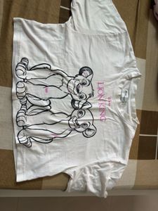 Lion King Graphic Crop Tee