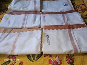 White Pure Cotton Gamchhas (Towel)