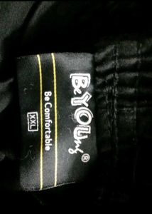 Beewakoof Black Elastic Waist Pants