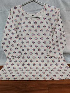Printed Cotton Short Kurtas