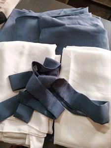 Elegant Grey Abaya Set