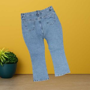 women blue Bootcut Denim Jeans size 36 (O-70)