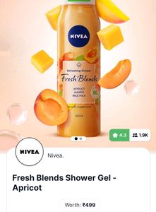 Nivea Dress Blends Shower Gel 🥭🍇🍓