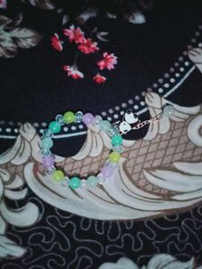 Cute Panda Charm Beaded Bracelet