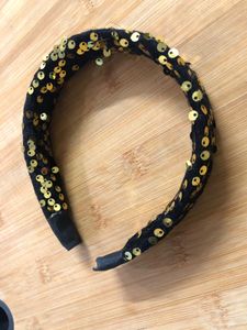 Black Sequin Headband