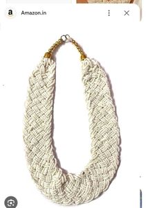 Beaded Statement Necklace