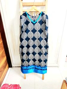 Printed Cotton kurti size-34