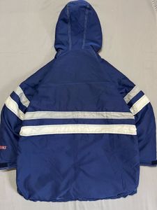 Y2K UCLA Striped Pullover Jacket