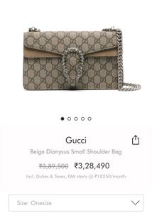 🔥GUCCI-DAONUSUS TOP HANDLE BAG