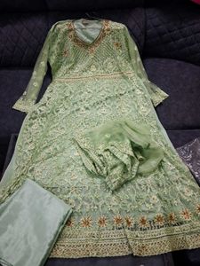 Elegant Green Kurta Set