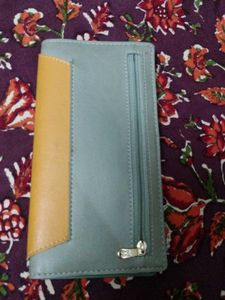 Two-Tone Leather Wallet