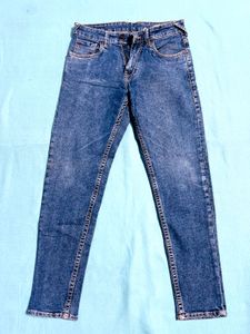 Blue Denim Jeans , Size: 28