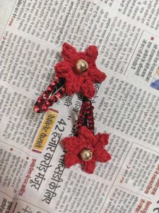 Cute Flower Hair Clips