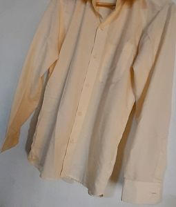 Cream Color Full shirt (MEN&#39;S)