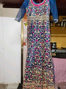 Gown And Pand With Dupatta