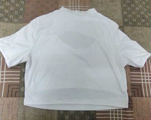 Cute White Crop Top