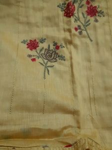 Cotton Catalog Piece With Embroidery
