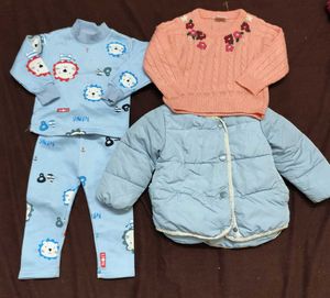 Kid's Woolen Clothes Combo.. ❤