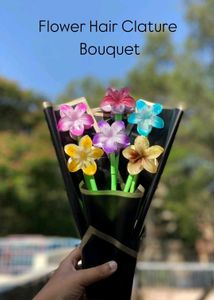 Flower Hair Clip Bouquet