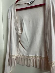 New Price 🫣🔥🔥offer Baby Pink Sweater With Frill