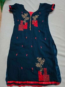 Embroidered salwar set