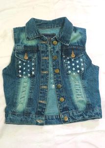 Crop Denim Jacket