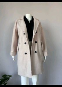 Elegant Beige Overcoat