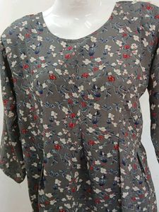 Floral Print Casual Dress