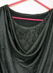 Black Layered Top