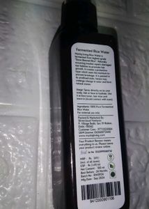 Mystic Living Fermented Rice Water Toner Spray