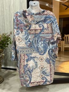 Patterned Tunic Top