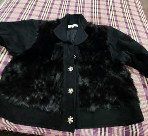 Fur Accent Jacket