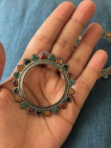 Boho Heart Hoop Earrings