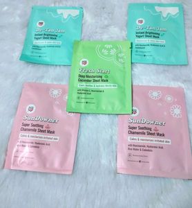 Sheet Mask Pack Of 5.