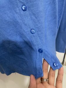 Zara Blue Cardigan - Size M
