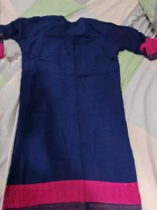 Elegant Navy Blue Kurta