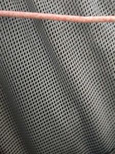 Black parachute pants