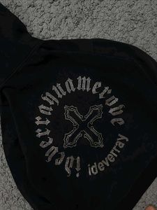 Grailed Y2K Gothic Grunge Hoodie - Size L