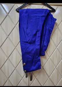 Beautiful Navy Blue Suit Set With Pant