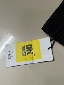 Black Ripped Straight Leg Jeans