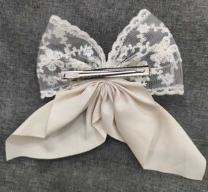Lace Bow Hair Clip