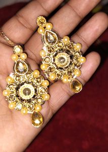 Pearl &amp; Stone Necklace