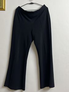 Black Flared Leg Pants