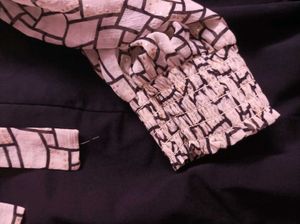 Chic Geometric Print Dress