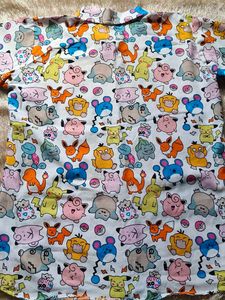 Pokemon Button-Up Shirt