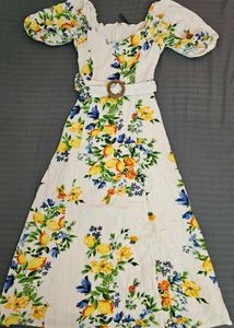 Price Drop! Westside Floral Print Dress