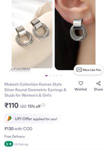 Set of THREE KOREAN EARRINGS🤩